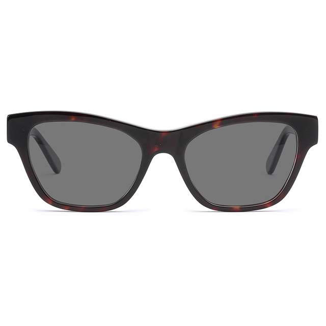 3026 Gafas de sol de acetato de acetato polarizado de bisagra de primavera