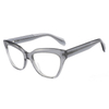 2139 Cateye Shape Spring Hinge Acetate Women Frames ópticos