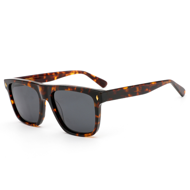 8020 en stock bisagras dobles tac tac gafas de sol de acetato polarizado