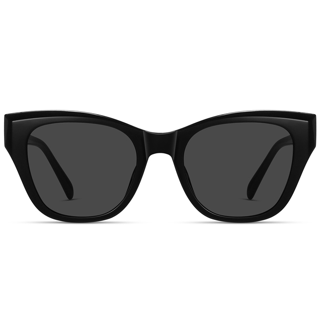 9119 Construcción de acetato completo en forma de mariposa Características de soldado Sun Gafas de sol